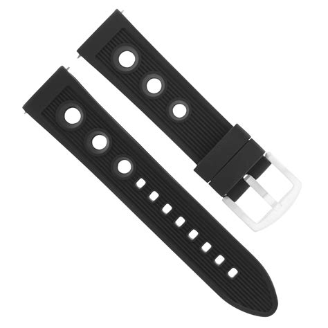 breitling military strap 24mm|breitling avenger rubber strap.